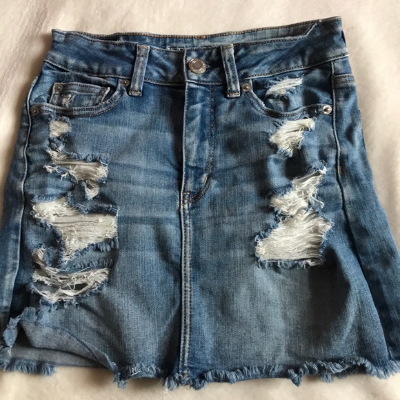 next jeans skirt